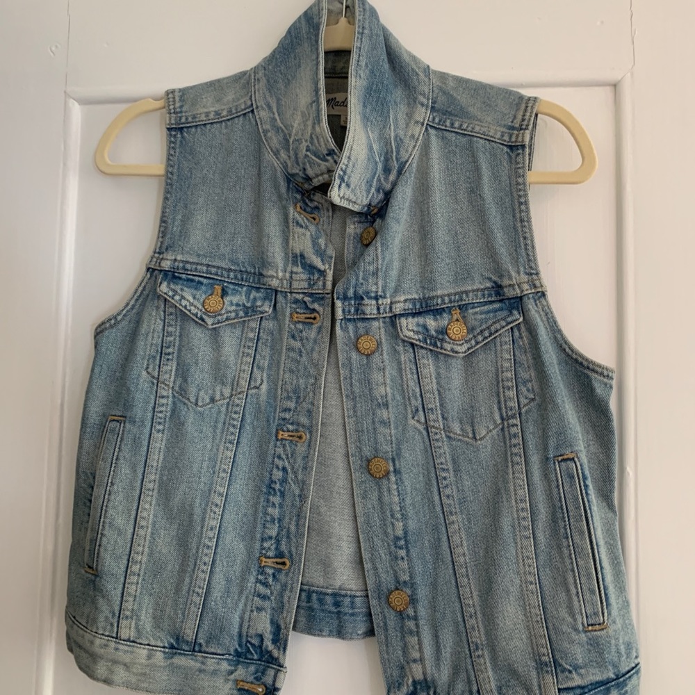 Madewell Jean vest